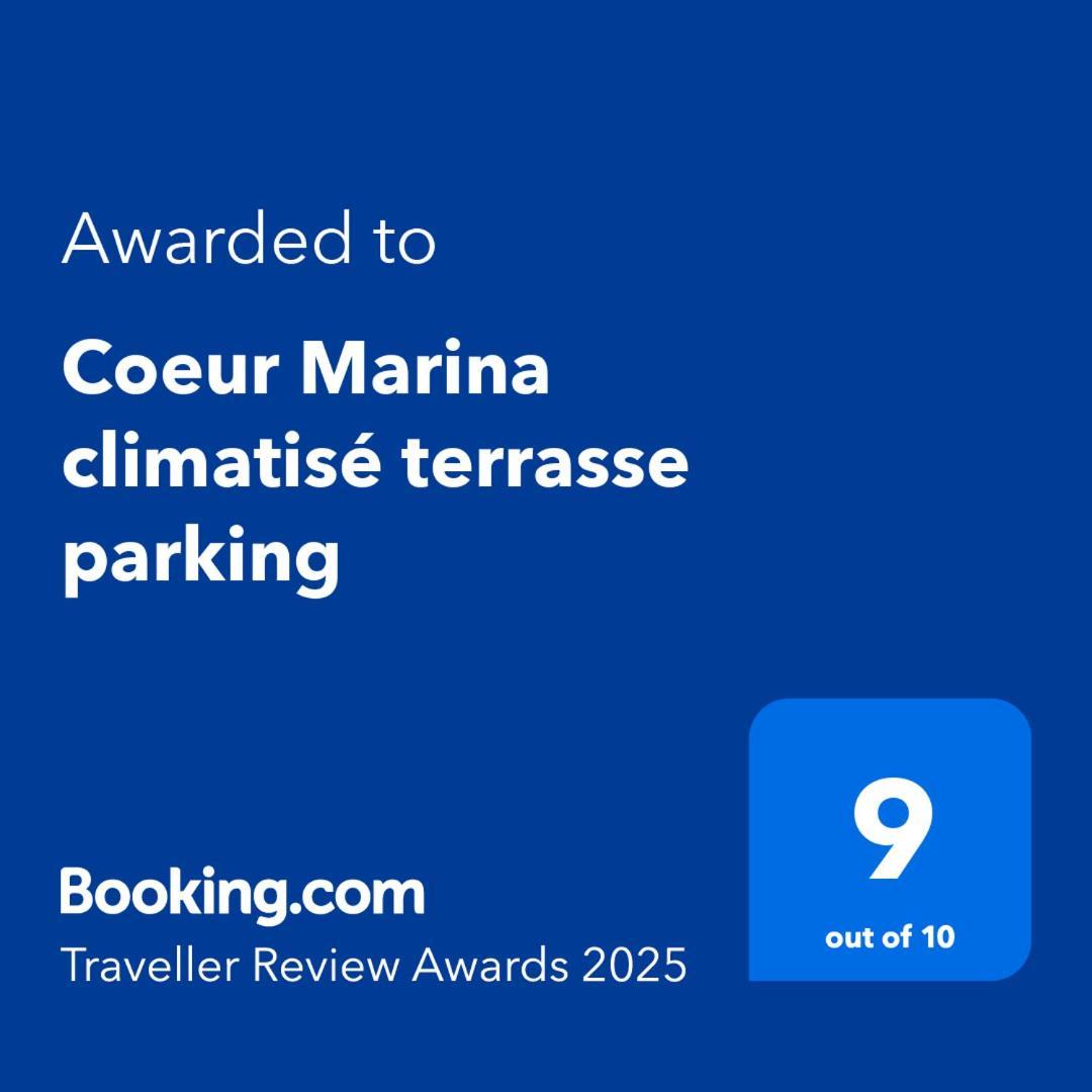 Appartamento Coeur Marina Climatise Terrasse Parking Fréjus Esterno foto